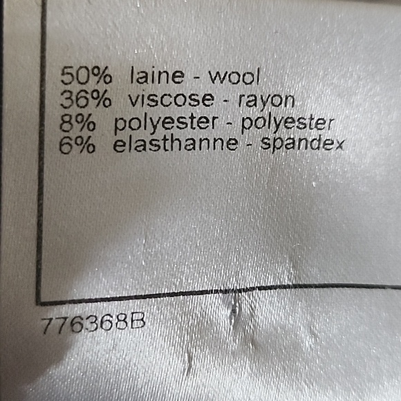 CHANEL Vintage 2007 Black Knit Dress EU Size 40 US 8/10 - Picture 7 of 8